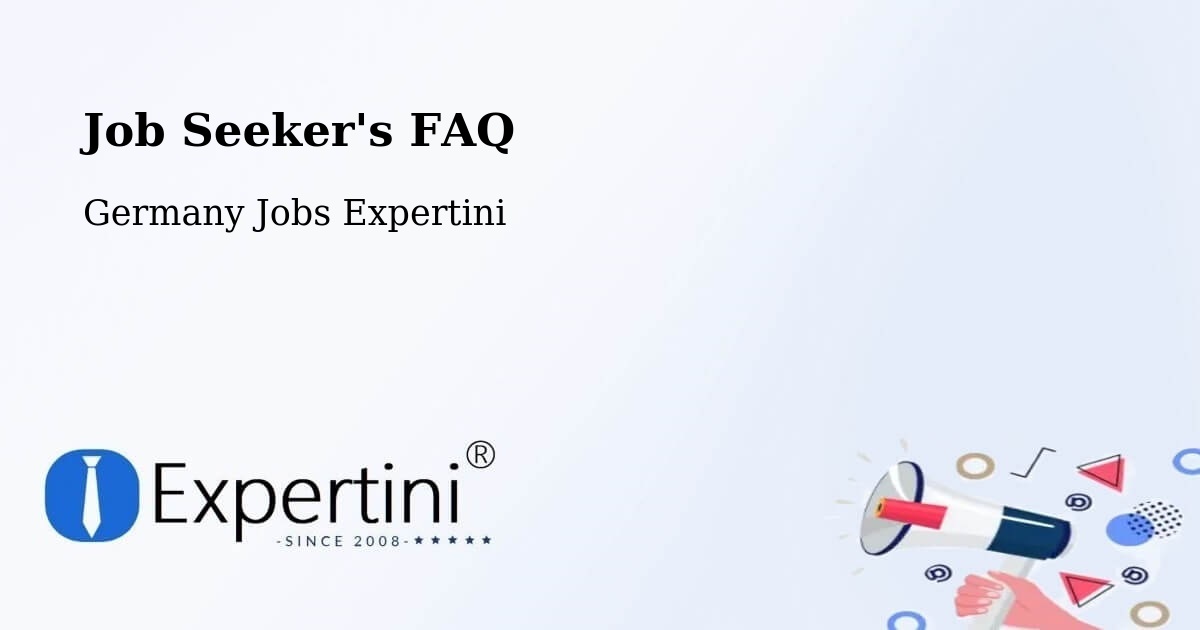Job Seeker FAQ – Oberstenfeld - Germany Jobs Expertini